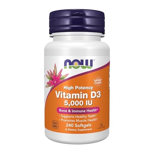 NOW Foods Vitamin D-3 5000 IU