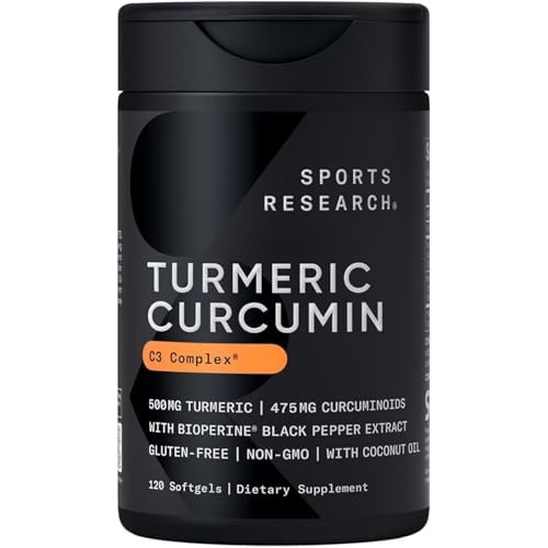 Sports Research Turmeric Curcumin C3
